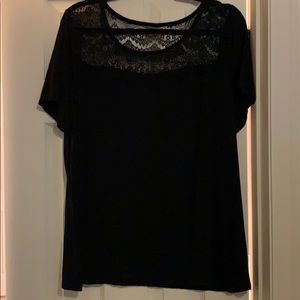 Lane Bryant lace top